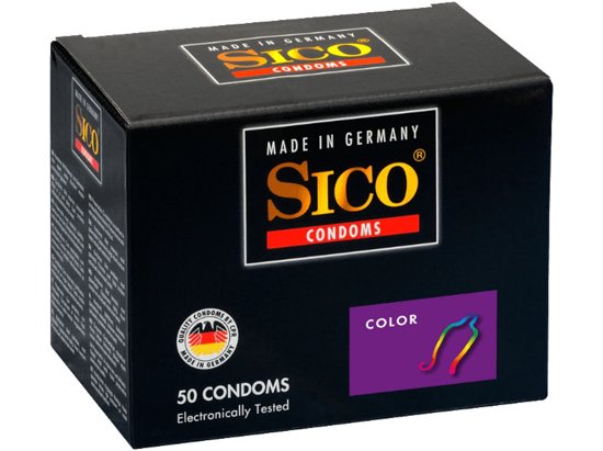 Sico Color Condooms - 50 Stuks