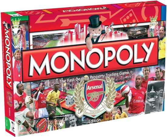 Thumbnail van een extra afbeelding van het spel Monopoly Arsenal FC - Bordspel