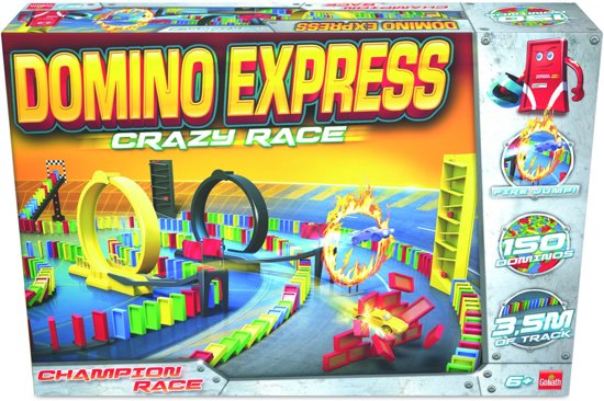 Afbeelding van het spel Domino Express Crazy Race '16