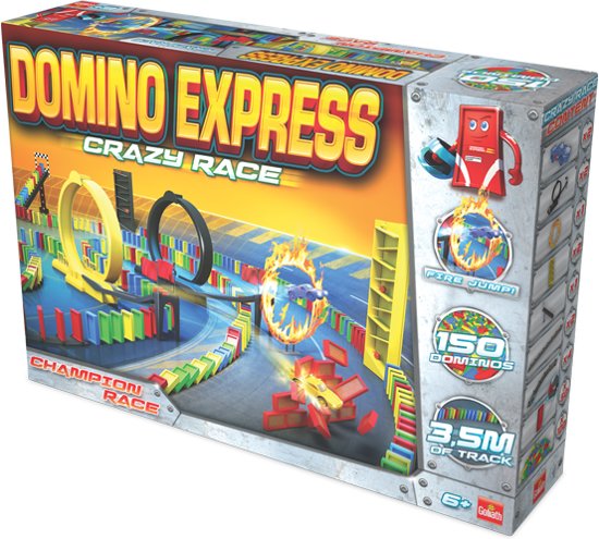Thumbnail van een extra afbeelding van het spel Domino Express Crazy Race '16