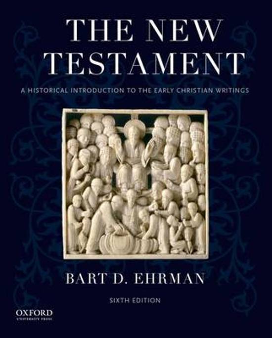 New Testament: Text and Cultural Context Full Summary And Class Notes