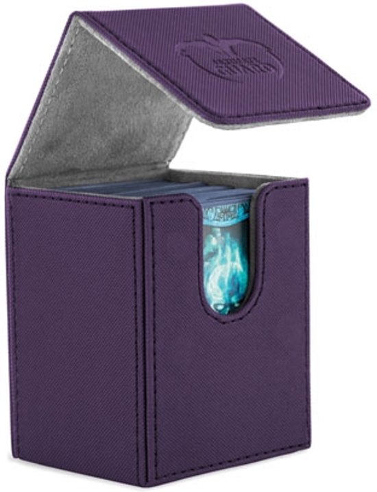 Afbeelding van het spel Ultimate Guard Flip Deck Case 100+ Standard Size XenoSkin Purple