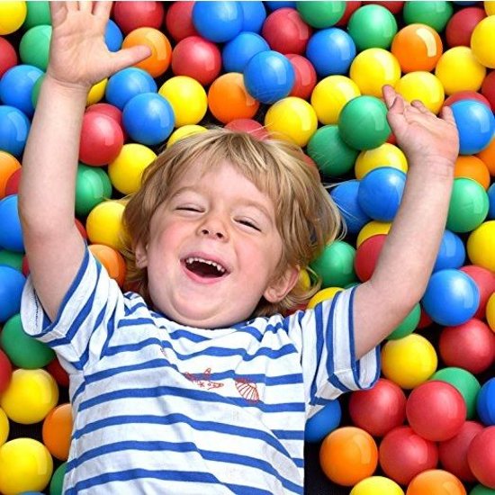 Multi color gekleurde ballenbak - speelhuis - 1000 stuks - voor kinderen