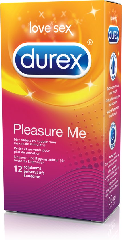 Durex Pleasure Me - 12 stuks - Condooms