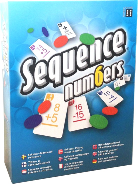 Afbeelding van het spel Sequence Numbers - Bordspel - Engelstalig