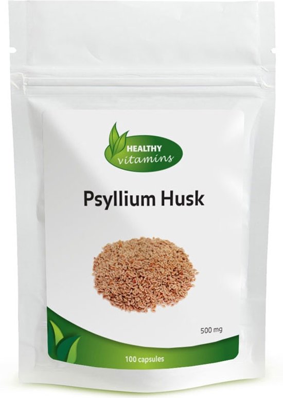 Psyllium Husk vezels - 100 capsules - Vlozaad