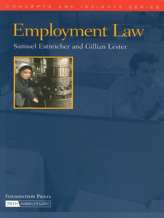 Employment Law (Concepts and Insights Series)