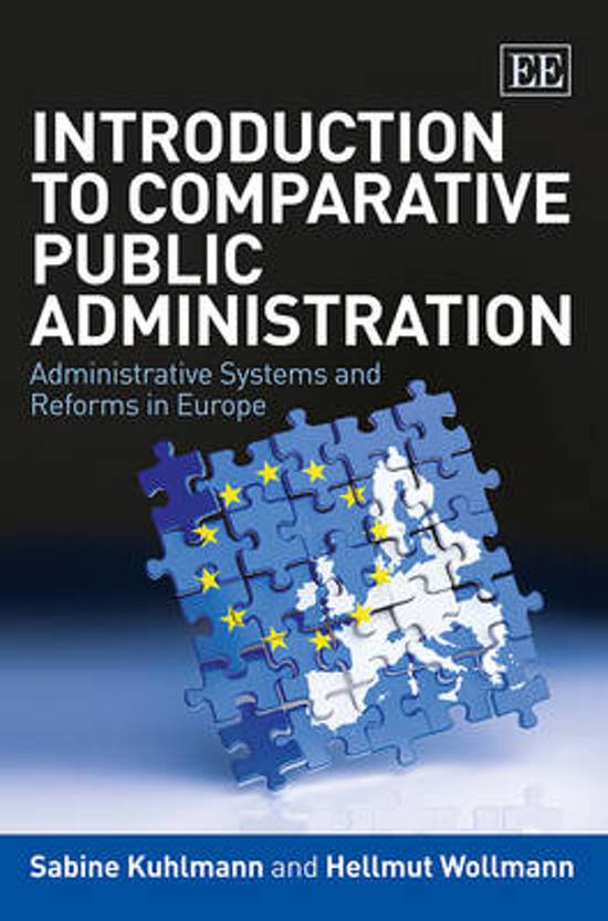 Samenvatting Comparative Public Administration