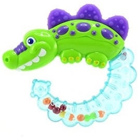 Toi Toys Baby rammelaar krokodil