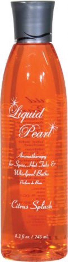 liquid pearl citrus splaxh jacuzzi aromatherapy