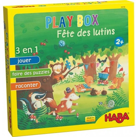 Afbeelding van het spel Haba - Spel - Speelpret - Kabouterfeest - Franse doos