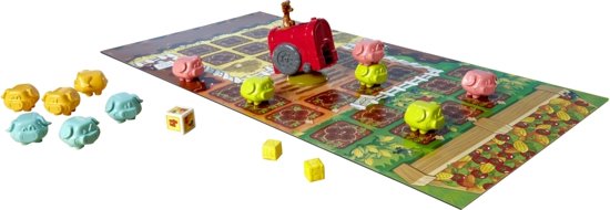 Thumbnail van een extra afbeelding van het spel Go Piggy Go - Bordspel