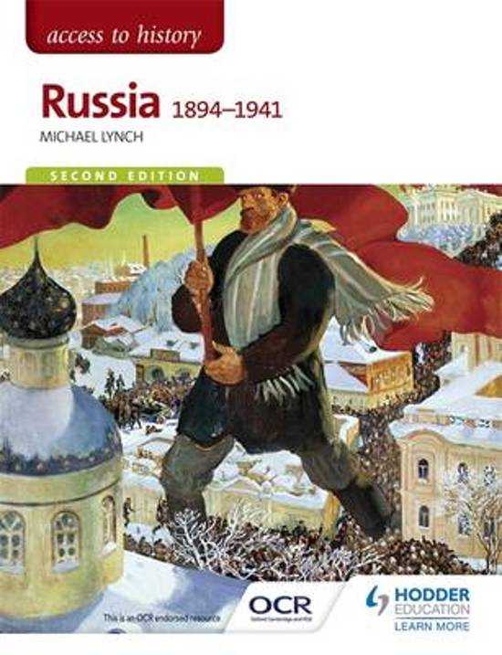 Russia 1894-1941 Flashcards 