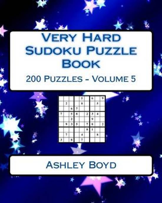 Bolcom Very Hard Sudoku Puzzle Book Volume 5 Ashley Boyd - 