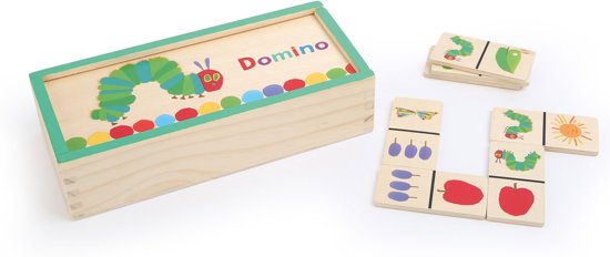 Afbeelding van het spel Rupsje Nooitgenoeg Domino