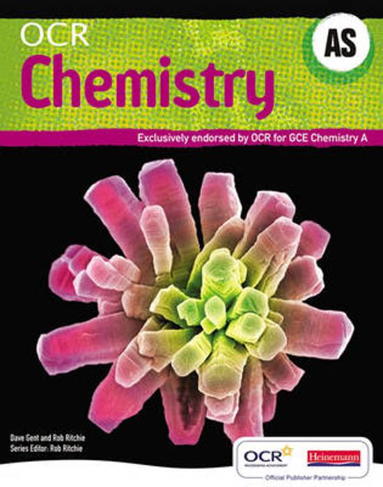 OCR Chemistry A - Organic Chemistry - MODULE 4 & 6