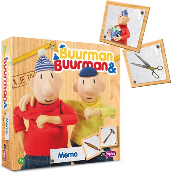 Thumbnail van een extra afbeelding van het spel Buurman & Buurman - Memo