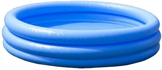 Intex Opblaasbaar Zwembad Crystal - 3 Rings - 168 cm