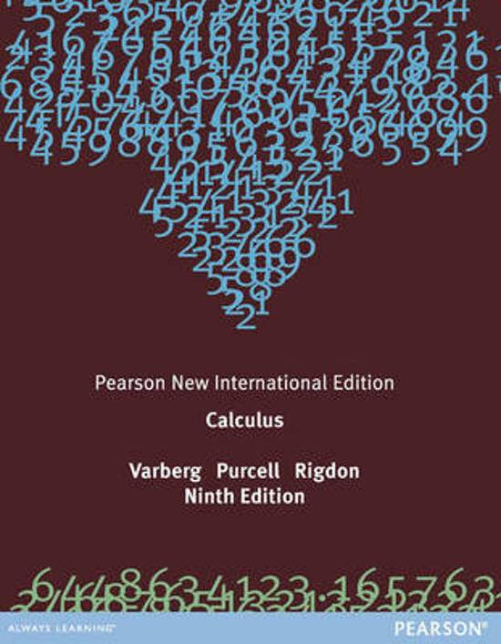 Calculus: Pearson  International Edition