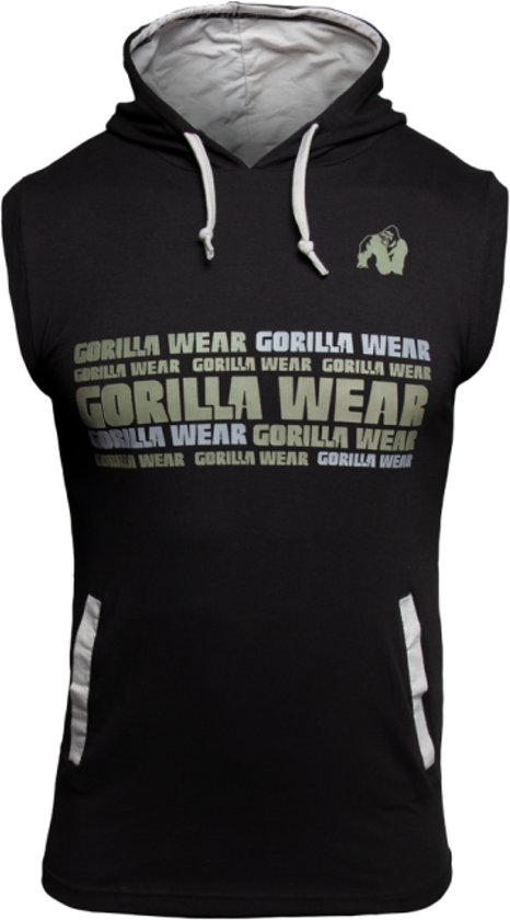 bol.com | Gorilla Wear Melbourne Hooded T-shirt - Zwart