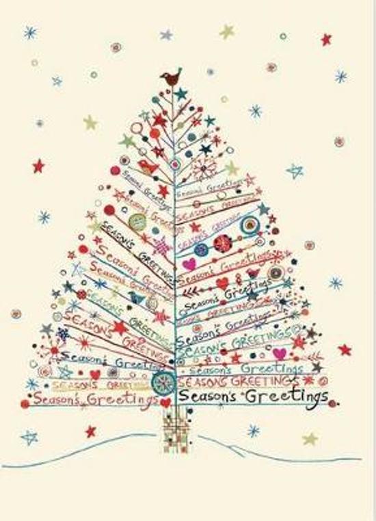 Afbeelding van het spel Season's Greetings Tree Large Boxed Holiday Cards