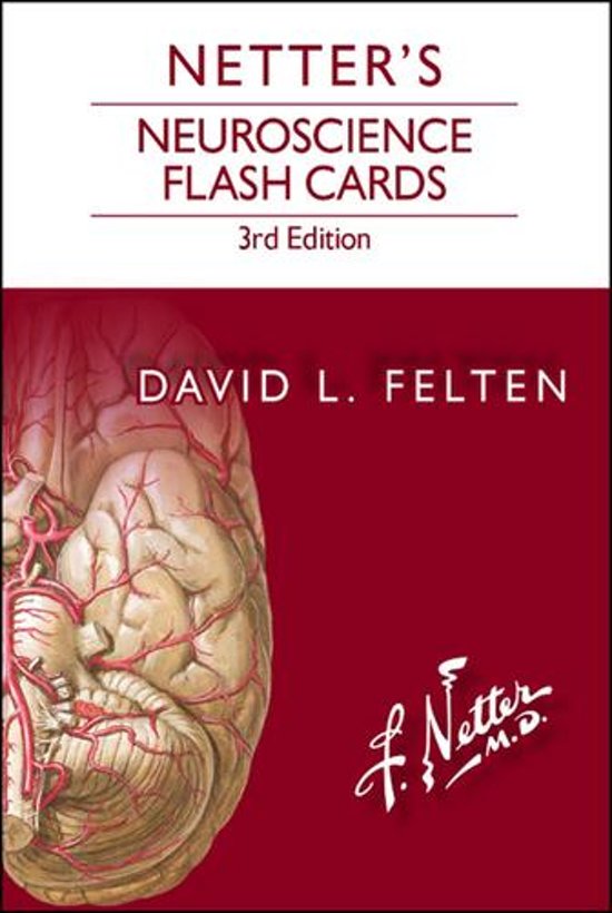 Afbeelding van het spel Netter's Neuroscience Flash Cards E-Book