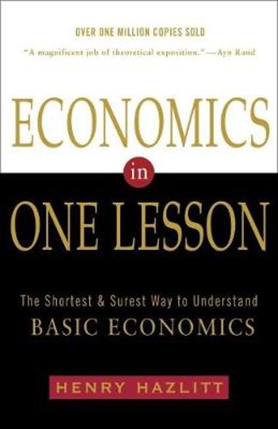 cover Economics in One Lesson #