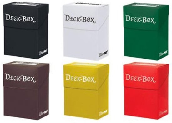 Afbeelding van het spel 6 x Ultra Pro Deck Box (Verschillende kleuren)