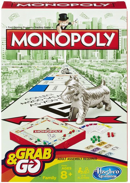 Thumbnail van een extra afbeelding van het spel Monopoly Reisspel (Engels)