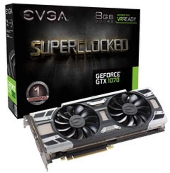 EVGA GeForce GTX 1070 SC ACX 3.0