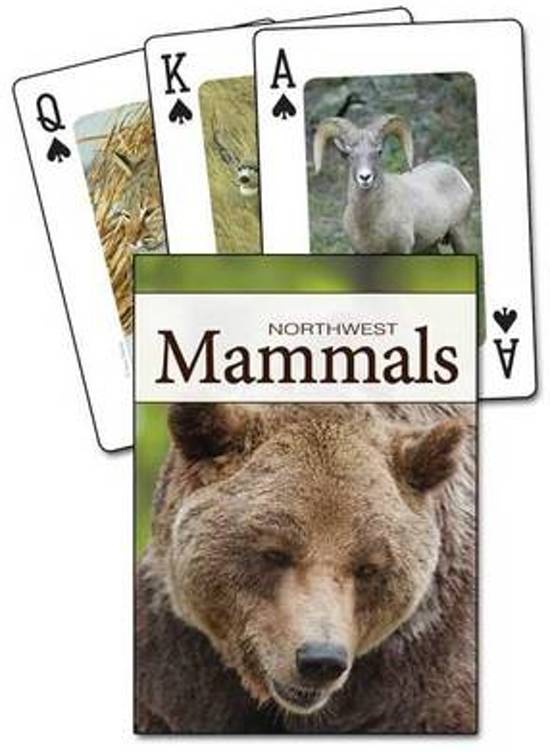 Afbeelding van het spel Mammals of the Northwest Playing Cards