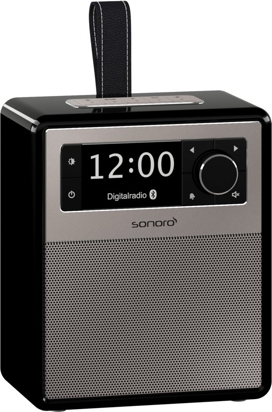 Sonoro EASY - Draagbare DAB+ Radio + Bluetooth - Zwart