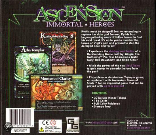 Thumbnail van een extra afbeelding van het spel Ascension Immortal Heroes