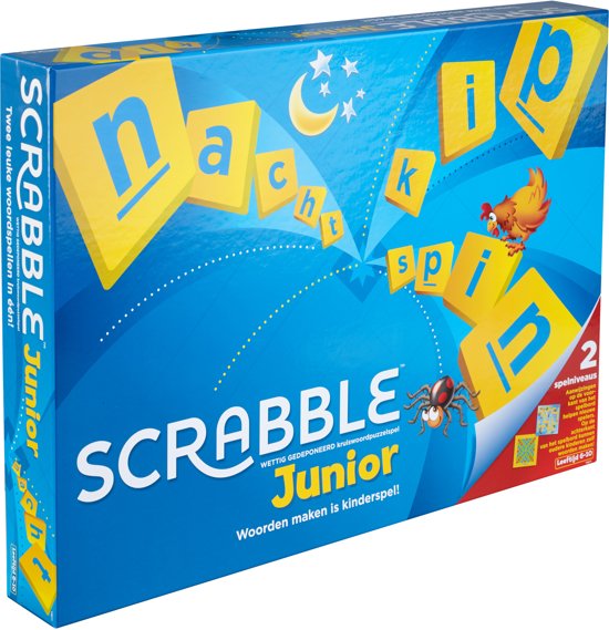 Thumbnail van een extra afbeelding van het spel Scrabble Junior - Kinderspel