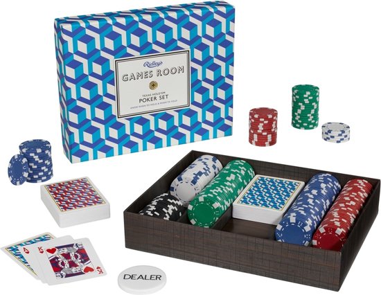 Afbeelding van het spel Ridley's Games Room Poker set