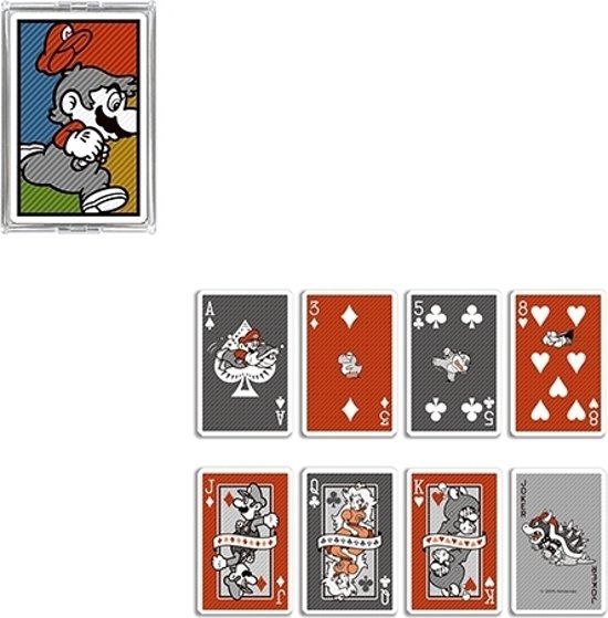 Afbeelding van het spel Playing Cards - Super Mario Retro Art (NAP06)