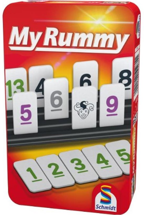 Afbeelding van het spel Myrummy reisblikje - Reisspel