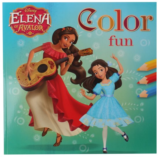 Afbeelding van het spel Disney color fun elena of avalor