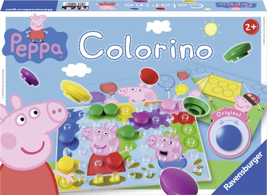 Afbeelding van het spel Ravensburger Peppa Pig Colorino