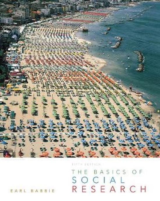 Babbie- Basics of Social Research 5th Edition Concepts 