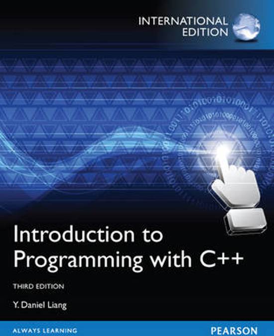 Introduction to Programming with C  ,International Edition