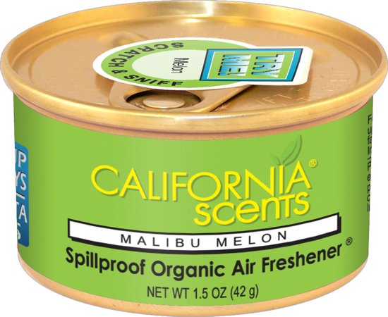 Foto van California Scent Luchtverfrisser Malibu Melon - 42 gram