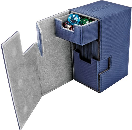 Afbeelding van het spel Flip'n'Tray XenoSkin™ Deck Case 100+ Blue