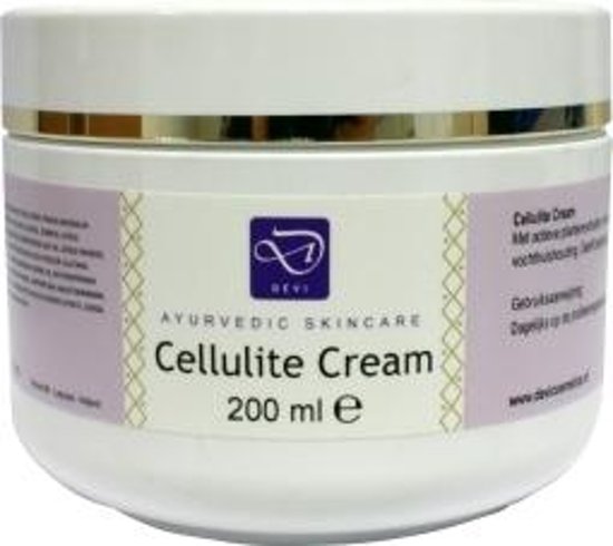 Foto van Devi Holisan Ayurvedic Skincare Cellulite Cream - 200 ml - Bodycrème