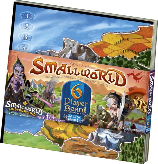 Afbeelding van het spel Small World - 6-Player Board - Bordspel