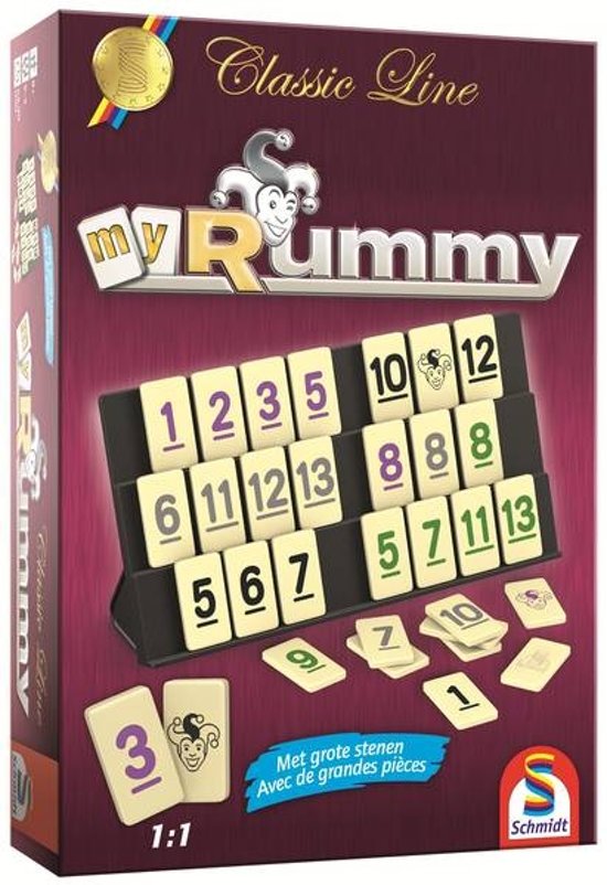 Afbeelding van het spel Classic Line My Rummy - Bordspel