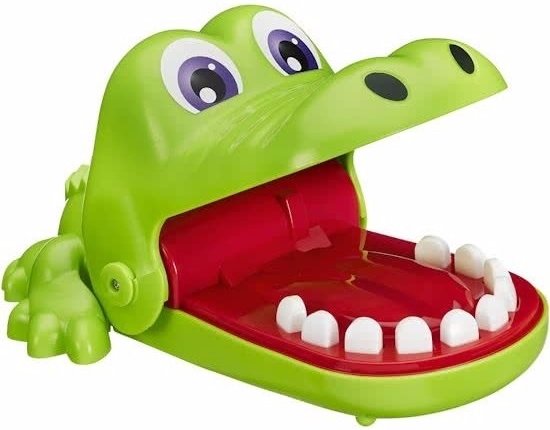Afbeelding van het spel Krokodil met kiespijn spel Hasbro