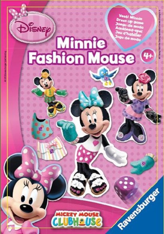 Afbeelding van het spel Ravensburger Minnie Fashion Mouse Aankleed-spel
