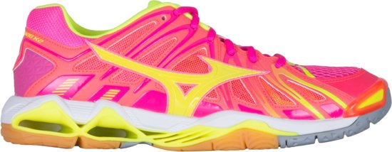 Mizuno Sportschoenen - Maat 42.5 - Vrouwen - roze/oranje/geel