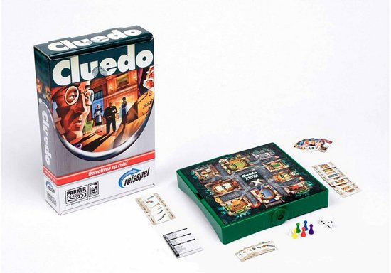 Thumbnail van een extra afbeelding van het spel Reis Cluedo - Reisspel